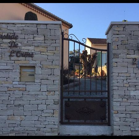 Ferienwohnung Bastide De L'Orme Forcalquier Exterior foto